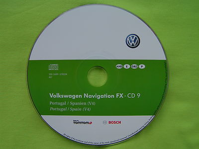 CD NAVIGATION FX SPAIN PORTUGAL 2012 VW RNS 310 EOS SCIROCCO BEETLE AMAROK CADDY
