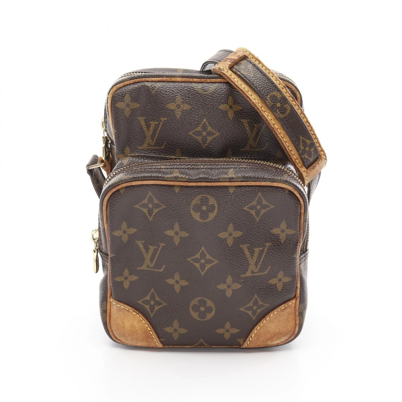 LOUIS VUITTON（LV） Borsa a tracolla Louis Vuitton Amazon M45236 tela monogramma marrone usata donna LV