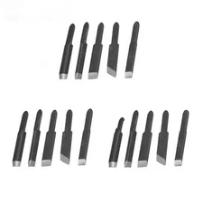 15pcs/set Wood Carving Chisel Blades For Woodwork Electric Rotary Tool Machine