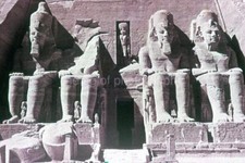 ANCIENT EGYPTIAN ART Found SLIDE Photo EGYPT 35mmTransparency T 41 LA 93 B