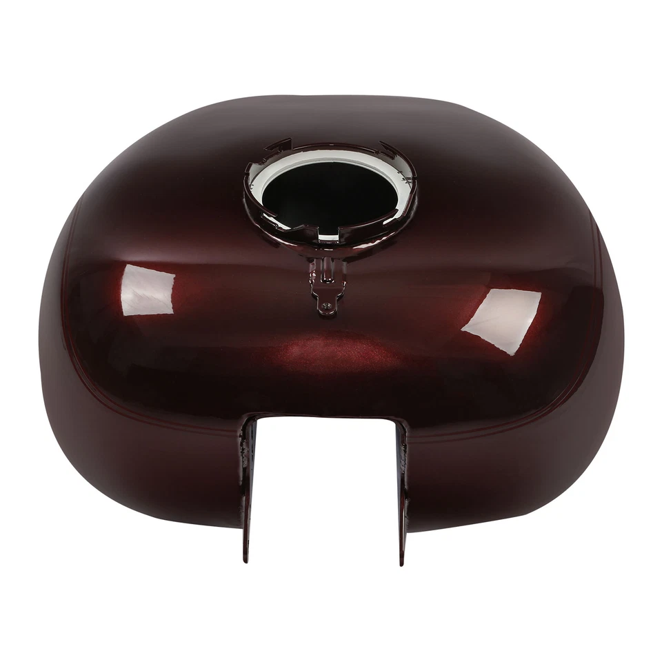 Tanque de gasolina de 6 galones para Harley Touring Electra Road Glide 2008-up Twisted Cherry Foto 4 de 4