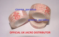 JACRO FILM SPLICING TAPE FOR CIR CATOZZO 16mm FILM SPLICERS UNPERFORATED