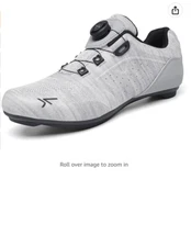 WOFADA Unisex Cycling Shoes Compatible with Peloton Bike Road Biking Shoes Men