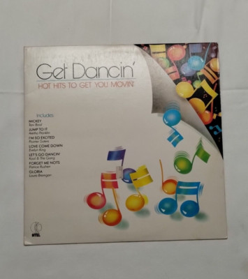 Get Dancin' - K-Tel TU 3110 Vinyl Record LP Album Toni Basil Aretha Franklin VTG