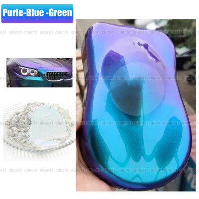 DIY - Chameleon Color Changing Pearl Powder For Bicycle Car Paint Pigment 10g