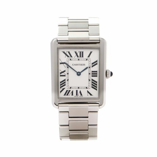 CARTIER Tank solo SM WSTA0030 Silver Dial Quartz Ladies Watch_955717 Buy Watch Cartier Tank Solo Stainless Steel WSTA0030  main image 3