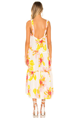knee length dresses for ladies Free People Lucinda Midi Dress main image 0