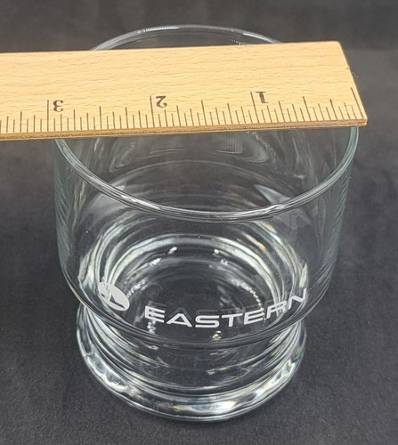 Vintage Eastern Airlines EAL piedi rocce bicchieri whisky highball retrò bar SET - Foto 6 di 8