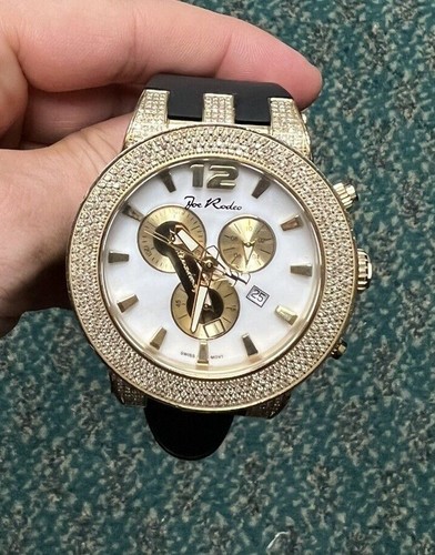 Joe Rodeo Broadway JRBR 9 Diamond Watch 5.00 Ct Diamond Watch Free Shipping!