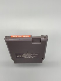 Sesame Street 123 - Nintendo NES Game Authentic CLEANED TESTED