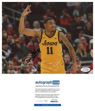 Tony Perkins Iowa Basketball Star signed autographed 8x10 photo ACOA