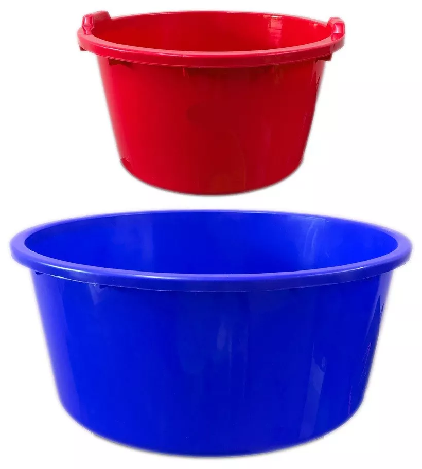 Extra Large Plastic Basin Washing Up Bowl Pet Bath Tub Storage Bucket  Container