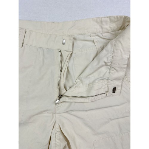 Lauren Active Nylon Cargo Utility Style Capri Size 8 Ripstop Beige Skimmer - 第 3/14 張圖片