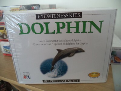 Dolphin Casting Kit Eyewitness Kits Skullduggery Inc Create 4 Dolphin Models NIB
