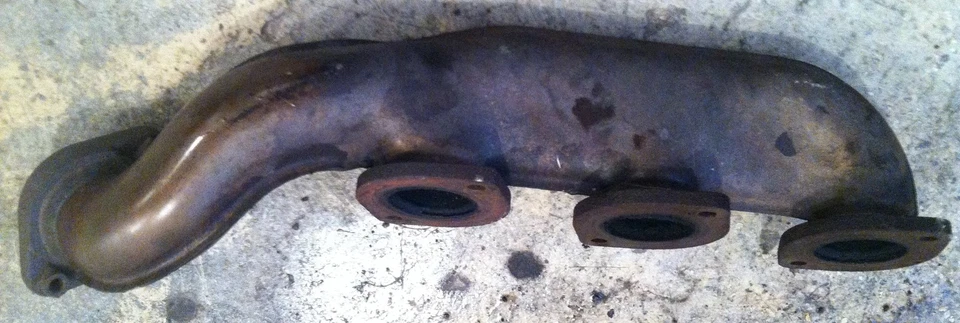 Mercedes-Benz ML320 1998-2003 ~ colector de escape izquierdo del lado del conductor ~ OEM Foto 2 de 3