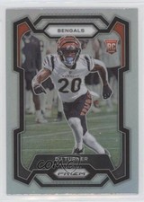 2023 Panini Prizm Rookies Silver Prizm DJ Turner #319 17hc