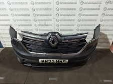 RENAULT TRAFIC MK3 PH1 X82 FRONT BUMPER GREY TEKNA (SLIGHTLY DAMAGED) 620226941P