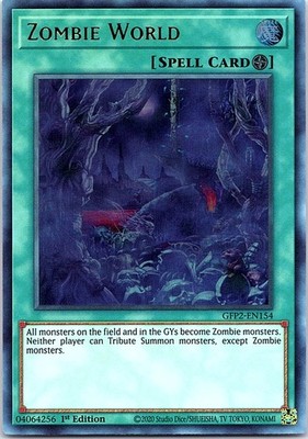 Yugioh: Zombie World - GFP2-EN154 - Ultra Rare - 1st Edition - NM