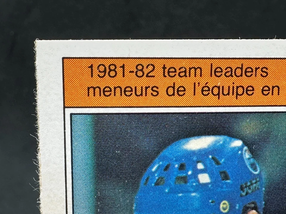 Tarjeta O-Pee-Chee 1982-83 OPC #99 Wayne Gretzky Scoring Leaders Edmonton Oilers Foto 2 de 4