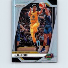 2024 Panini Prizm WNBA Alana Beard #85 Silver Prizm Los Angeles Sparks