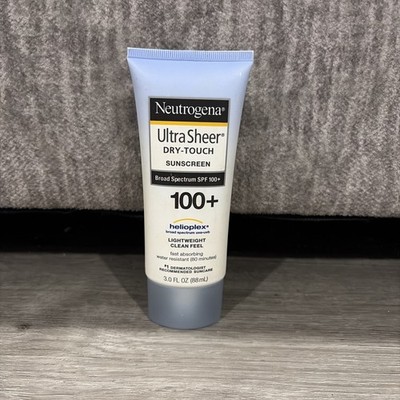 Neutrogena Ultra Sheer Dry-Touch SPF 100 Sunscreen Lotion 3 fl oz  Read