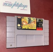 Super Godzilla Super Nintendo SNES Cartridge Only - 100% Authentic Tested Works!