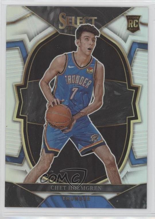 2022-23 Panini Select Concourse Silver Prizm Chet Holmgren #83 Rookie RC