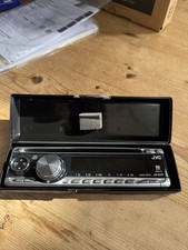 JVC KD-G421 Car Stereo Cd Receiver Single Din Head Unit & Seperate iPod Dock