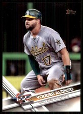 Yonder Alonso 2017 Topps Update #US245 Athletics MLB READ FREE SHIP AutographDen