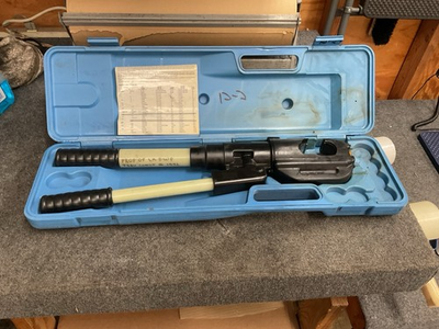 #ad Huskie Hydraulic Compression Tool Crimper EP 510 $229.49