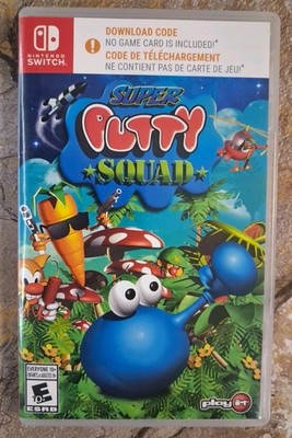 Super Putty Squad w/ Physical Code - Nintendo Switch **EXCELLENT**