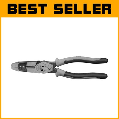 Multi-Purpose 8-Inch Pliers: Wire Stripper, Crimper, and Heavy-Duty Cutting Tool