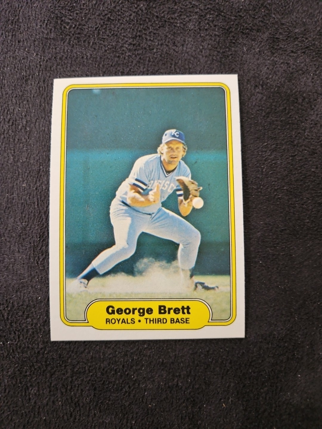 ⚾1982 Fleer #405 George Brett⚾Near Mint⚾
