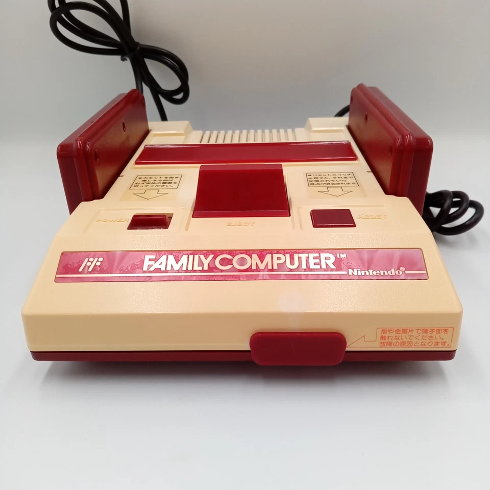 Famicom Console Nintendo Family Computer FC CHV-001 Boxed +10 Games NES Tested - Bild 4 von 4