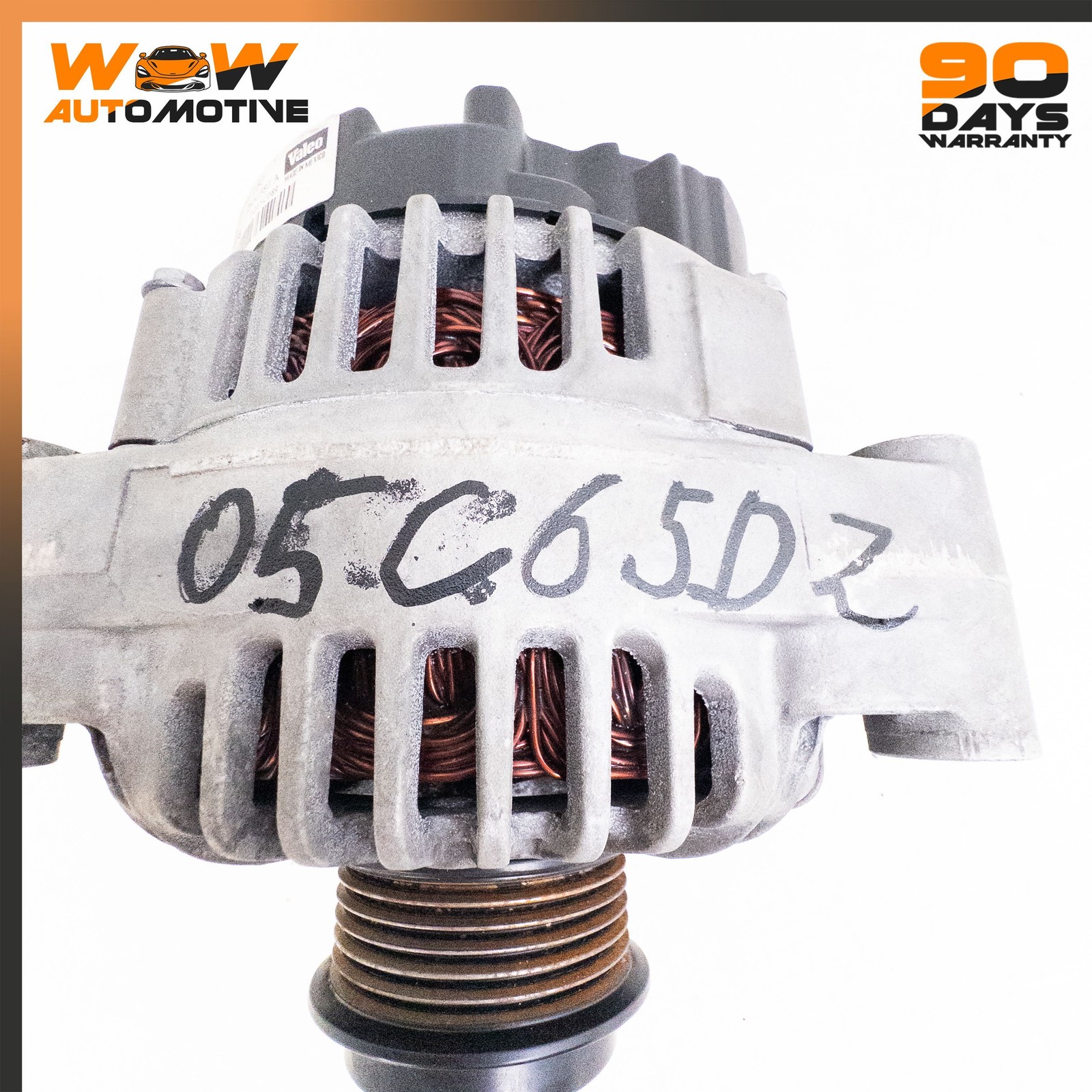 05-13 CHEVROLET CORVETTE C6 ENGINE HAIRPIN HIGH OUTPUT ALTERNATOR ASSEMBLY OEM