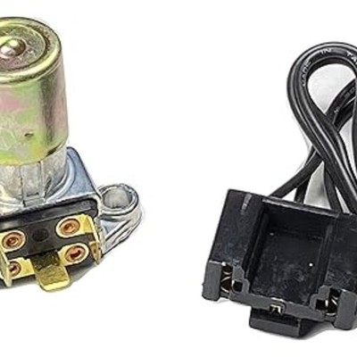 Headlight Floor Dimmer Switch with Harness Pigtail for 1959-80 Chrysler