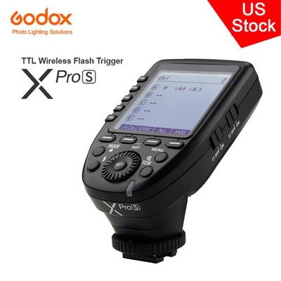 Godox Xpro-S 2.4G Wireless 1/8000s TTL Flash Trigger Transmitter for Sony Camera