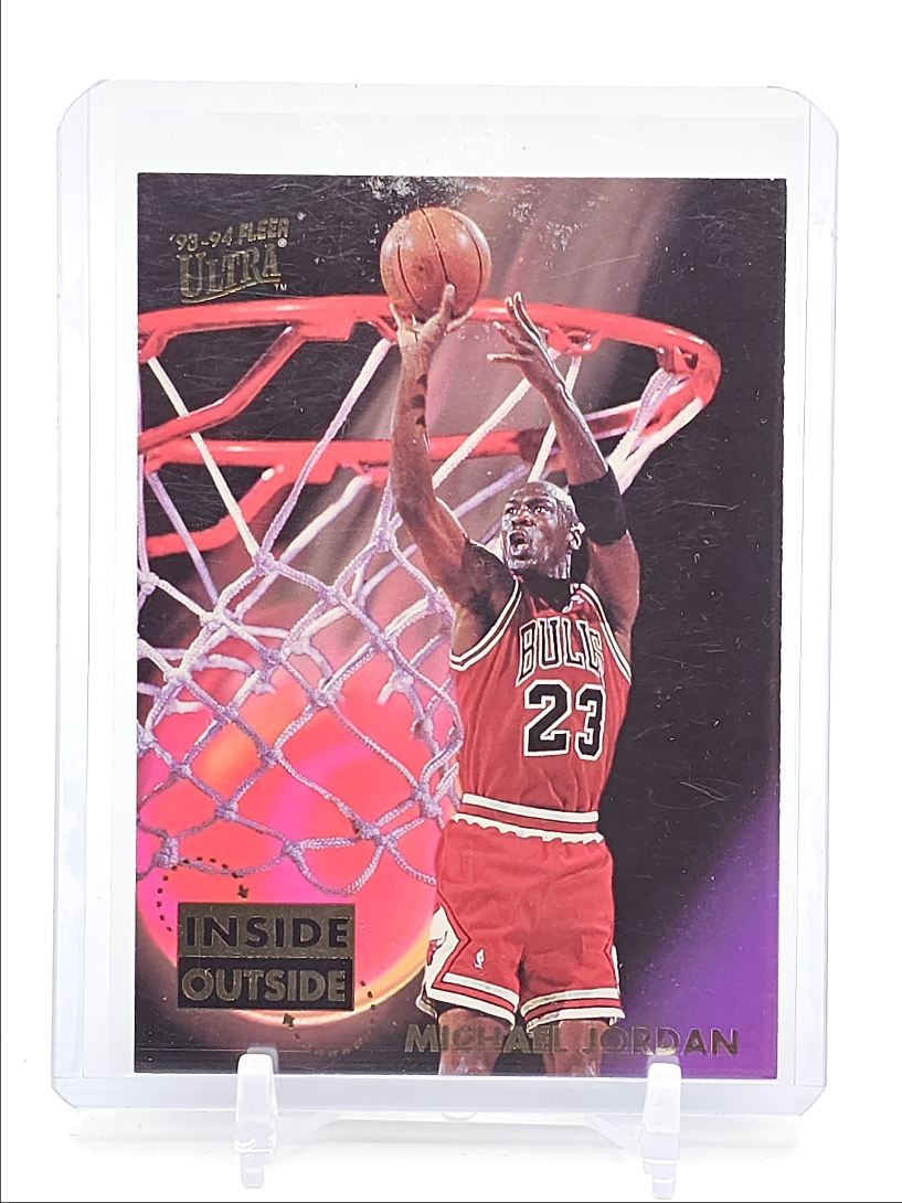 MICHAEL JORDAN 1993-94 FLEER ULTRA INSIDE OUTSIDE BASKETBALL BULLS B Q6277