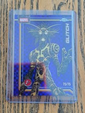 💥 RARE 2026 Topps Chrome Marvel Glitch #119 Purple Shimmer Refractor 75/75 ⚡