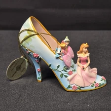Bradford Exchange Sleeping Beauty Once Upon a Slipper Disney Shoe Ornament