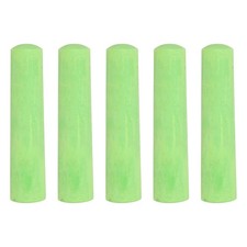 5 PCS Dustless Chalk, Green Sidewalk Chalk Large Solid Huge for Outdoor