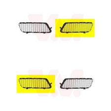 2X VAN WEZEL LÜFTUNGSGITTER STOßSTANGE VORNE LI+RE passend für ALFA ROMEO 159