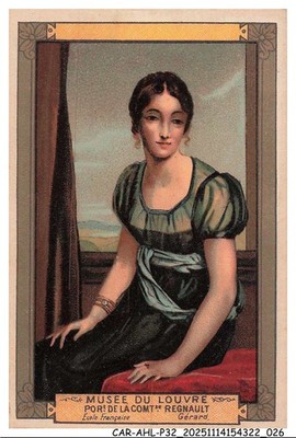 CAR-AHLP32-1632-CHROMOS - MUSEE DU LOUVRE - PORT DE LA COMTESSE REGNAULT