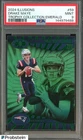 2024 Panini Illusions Trophy Collection Emerald #59 Drake Maye RC Rookie PSA 9
