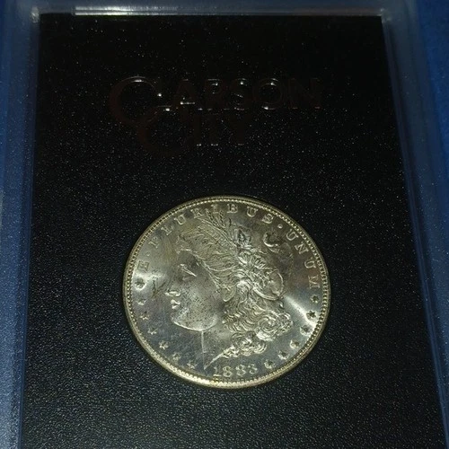 1883 Carson City Morgan Silver Dollar $1 Coin 0.9 Fineness Uncertified US Mint