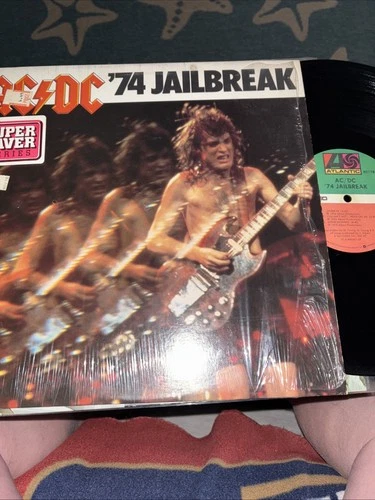 AC/DC 74 Jailbreak, 1984 Atlantic Records 7 80178-1-Y Hard Rock Original Shrink