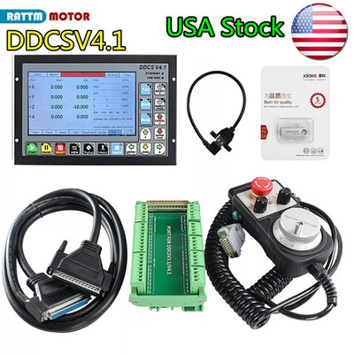 4 Axis Stand-alone Offline CNC Motion Controller DDCSV4.1 CNC Machine System&MPG
