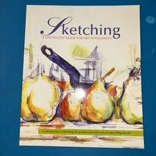 Sketching A Step By Step Guide For Art Enthusiasts Book K42