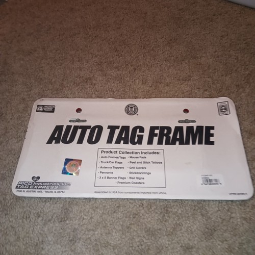 Rico Industries Alabama Crimson Tide License Plate in the Exterior Car