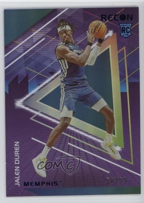 2022 Panini Chronicles Draft Picks Recon Blue /99 Jalen Duren #13 Rookie RC pe8